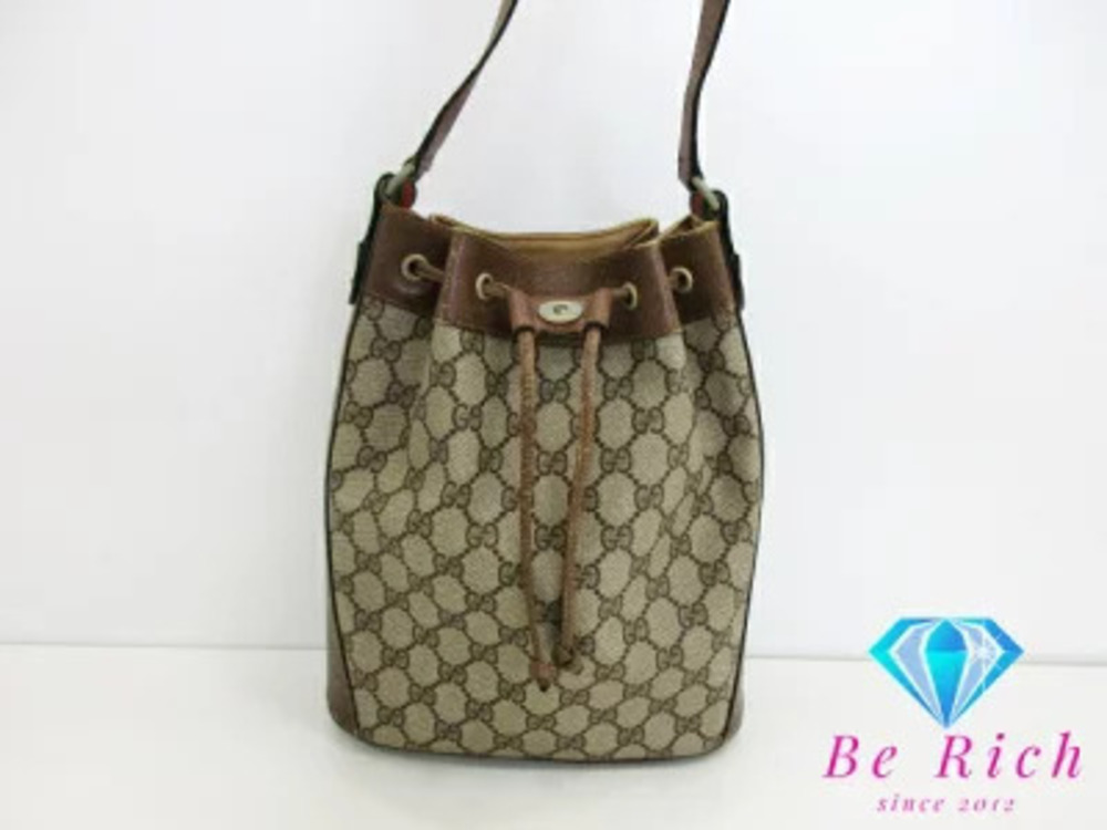 Gucci GG Plus shoulder bag beige collection leather Handbag